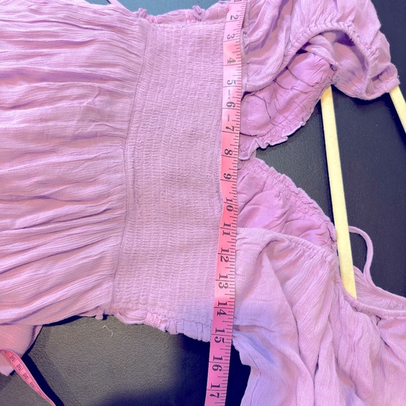 NWOT $128 Free People Lilac You’re A Jewel Maxi Dress PTP- 15” to 19” Medium - Picture 10 of 11